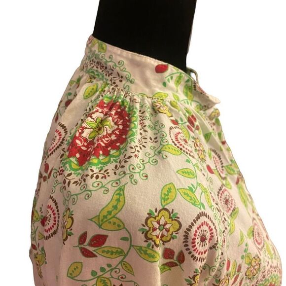 Gap Boho Inspired Floral Henley Long Sleeve Top Size Medium - Picture 7 of 13